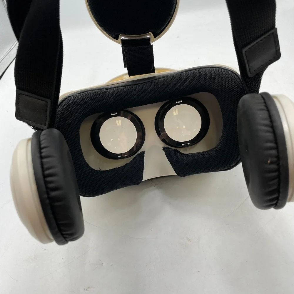 Tesonic HYVBT VR Gaming Headset White Black Detachable Headphones for Smartphone